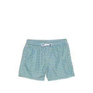 Fedeli Blue Beachwear - Swim Shorts Men